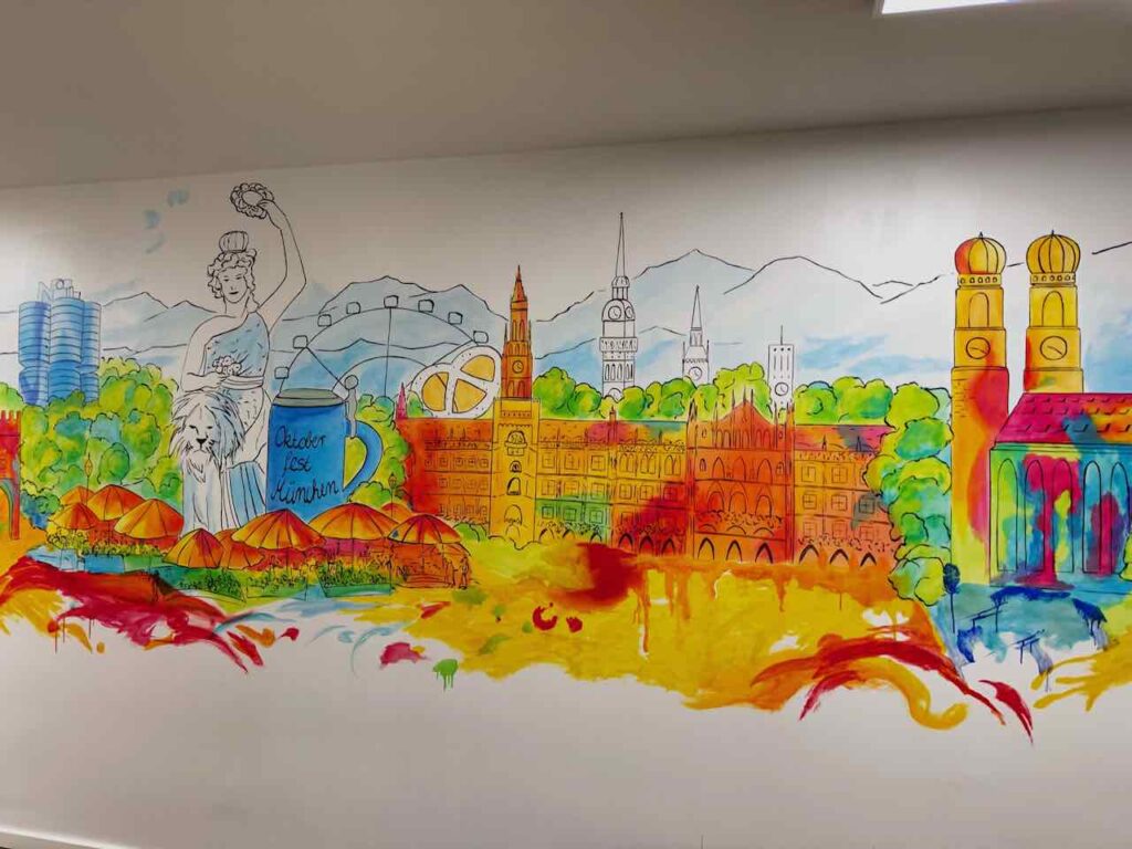 Wandmalerei - kann eine Wand zu groß sein?