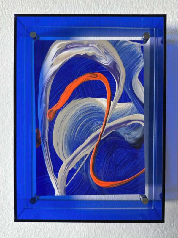 Abstrakte Kunst mit Schwung