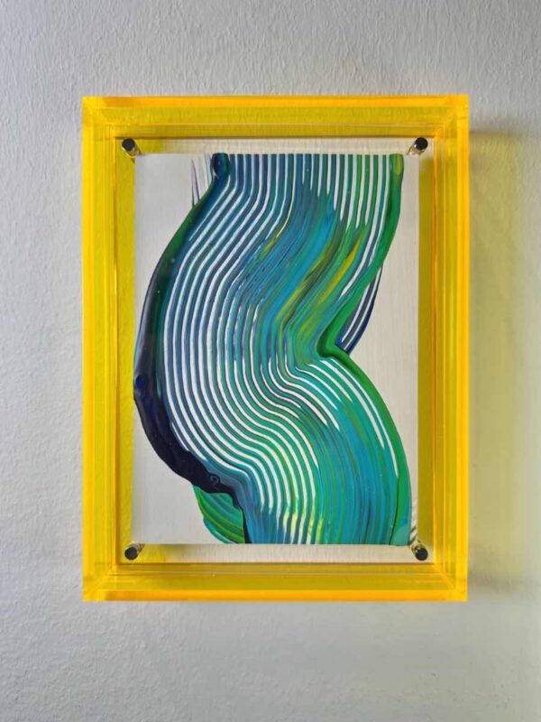 Mini Kunst in Gelb