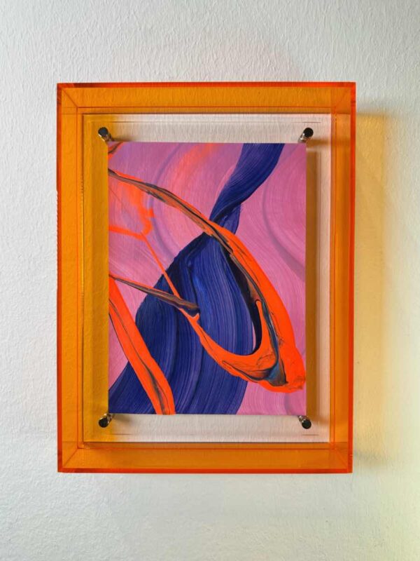 Mini Bild in Orange