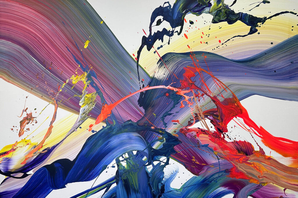 Abstrakte Kunst Wings of a Dream