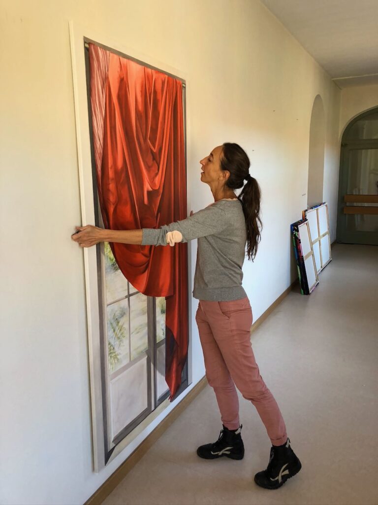 Kunst in Sendling Aufbau